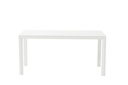 Mesa fija Byron 160cm aluminio blanco