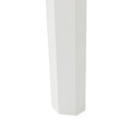 Mesa fija Byron 160cm aluminio blanco