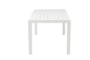 Mesa fija Byron 160cm aluminio blanco