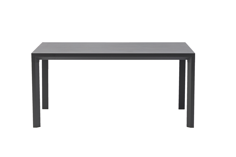 Mesa fija Byron 160cm aluminio antracita