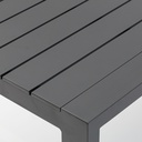 Mesa fija Byron 160cm aluminio antracita