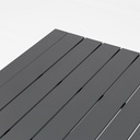 Mesa fija Byron 160cm aluminio antracita