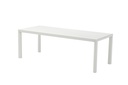 Mesa fija Byron 220cm aluminio blanco