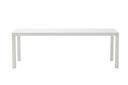 Mesa fija Byron 220cm aluminio blanco