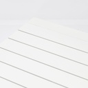 Mesa fija Byron 220cm aluminio blanco