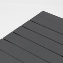 Mesa fija Byron 220cm aluminio antracita