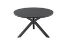 Mesa redonda Yowah aluminio antracita diam.120cm
