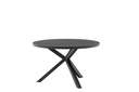 Mesa redonda Yowah aluminio antracita diam.120cm