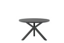 Mesa redonda Yowah aluminio antracita diam.120cm