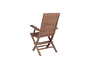 Silla con brazos plegable Mati