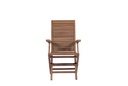 Silla con brazos plegable Mati