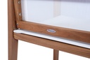 Sillon con brazos candon textilene blanco