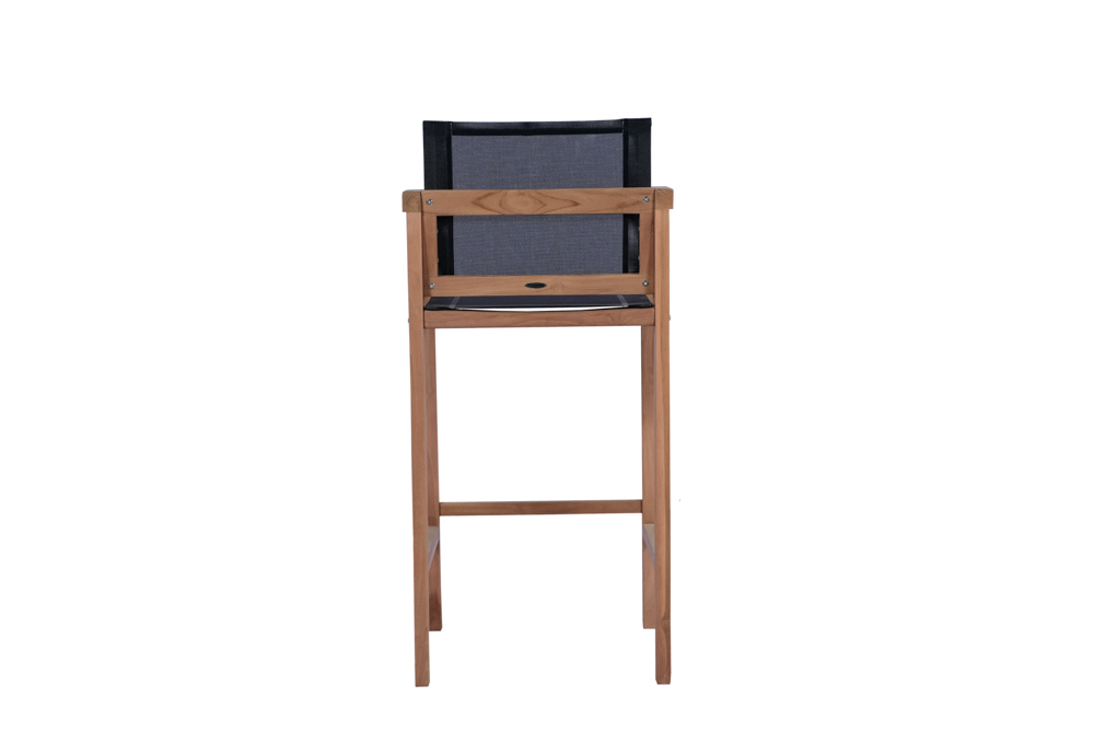 Silla bar candon textilene negro