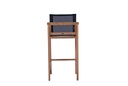 Silla bar candon textilene negro