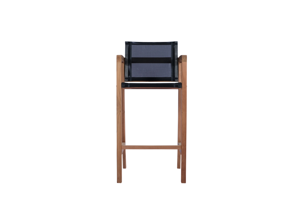 Silla bar candon textilene negro