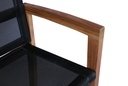 Silla bar candon textilene negro