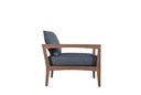 Sofa 1 plaza Roxas. Cojineria gris marino