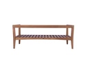 Sofa 2 plazas Roxas. Cojineria gris marino