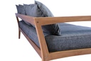 Sofa 3 plazas Roxas. Cojineria gris marino