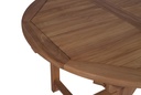 Mesa redonda extensible Naga 120/170cm
