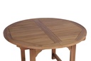 Mesa redonda extensible Naga 120/170cm