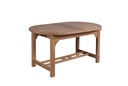 Mesa oval extensible Naga 90x150/240cm