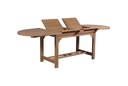 Mesa oval extensible Naga 90x150/240cm