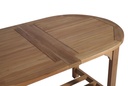 Mesa oval extensible Naga 90x150/240cm