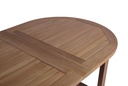 Mesa oval extensible Naga 90x150/240cm