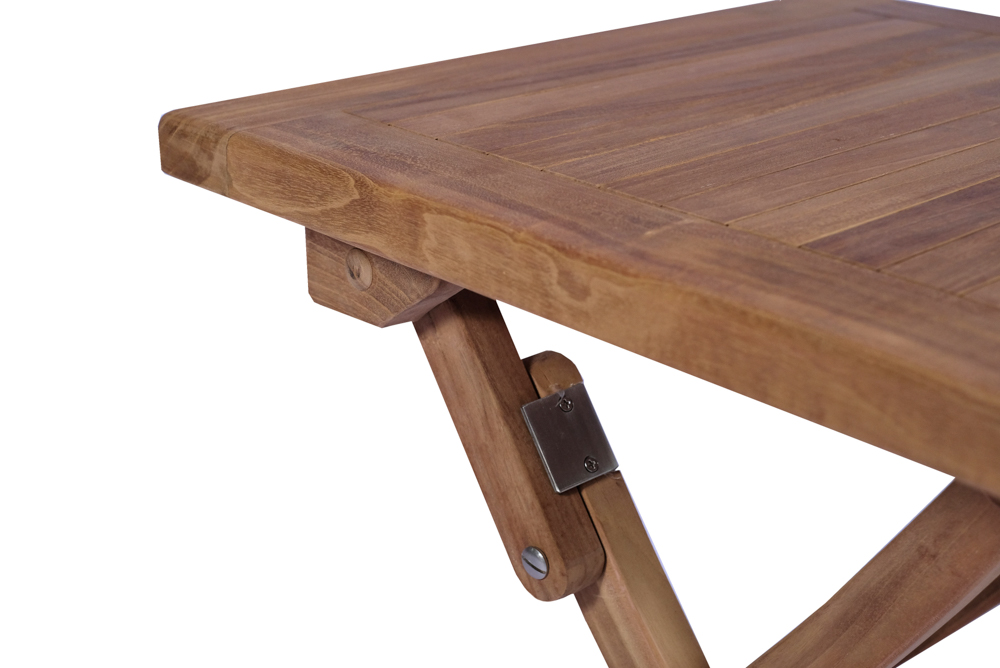 Mesa auxiliar plegable Danao 50x50 cm