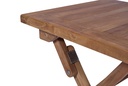Mesa auxiliar plegable Danao 50x50 cm