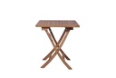 Mesa plegable Naga cuadrada 70x70cm