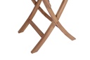 Mesa plegable Naga cuadrada 70x70cm