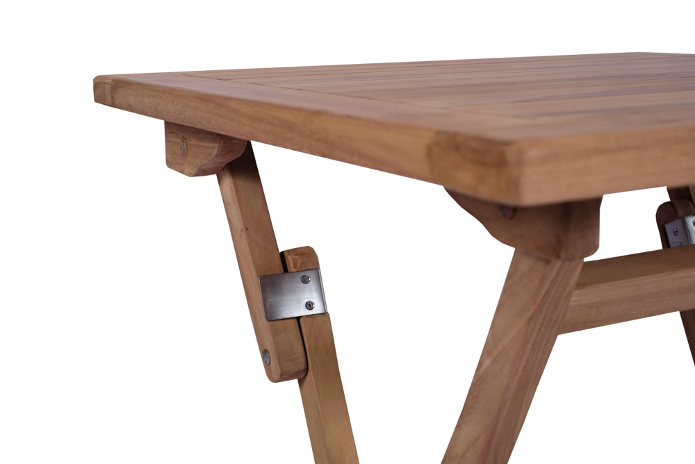 Mesa plegable Naga cuadrada 70x70cm