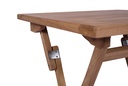 Mesa plegable Naga cuadrada 70x70cm