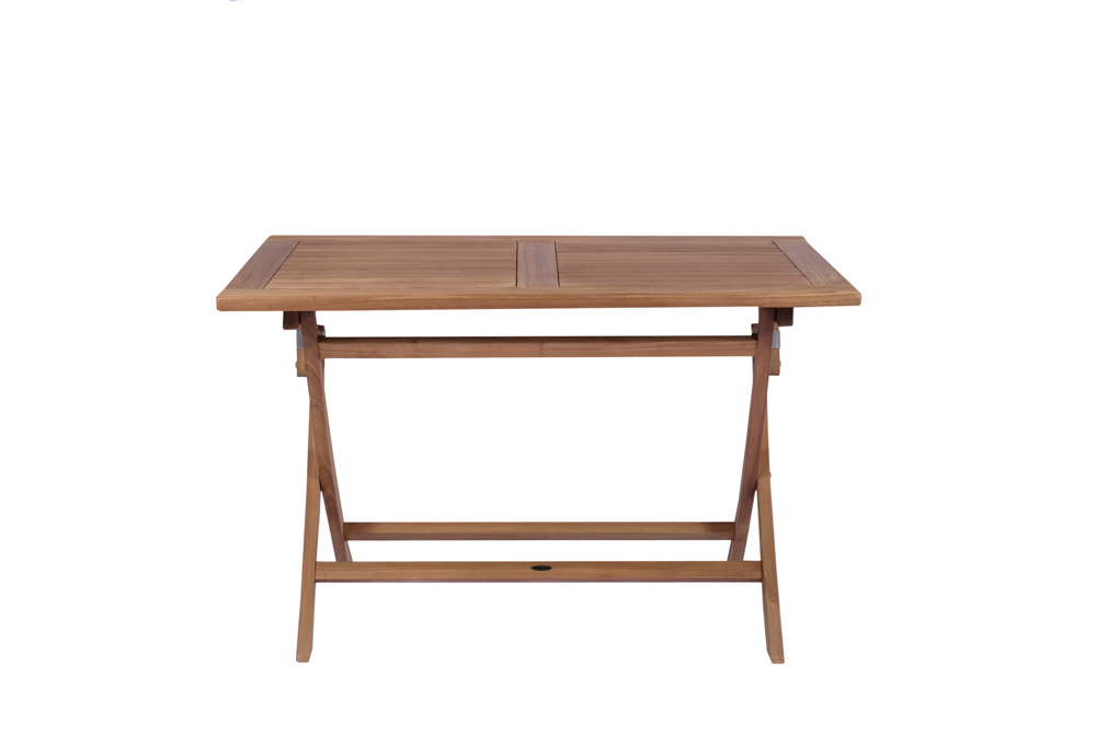 Mesa plegable Naga rectangular 120x70cm
