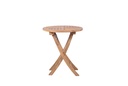Mesa plegable Naga redonda 60cm