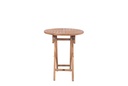 Mesa plegable Naga redonda 60cm