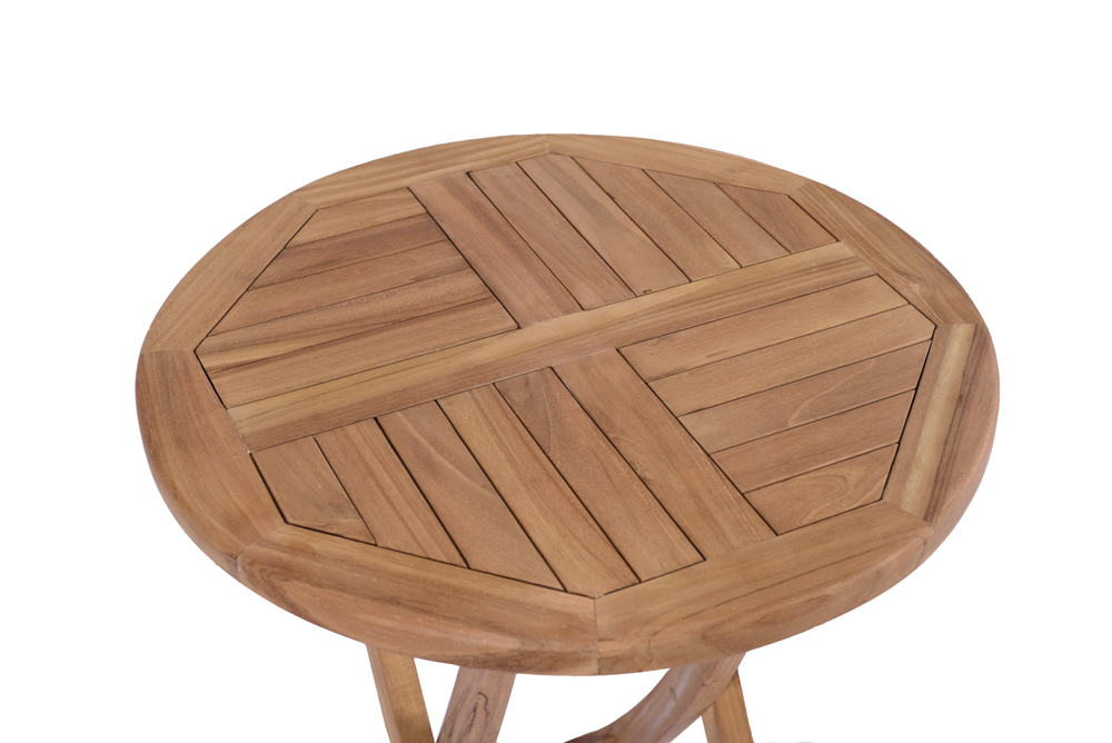 Mesa plegable Naga redonda 60cm