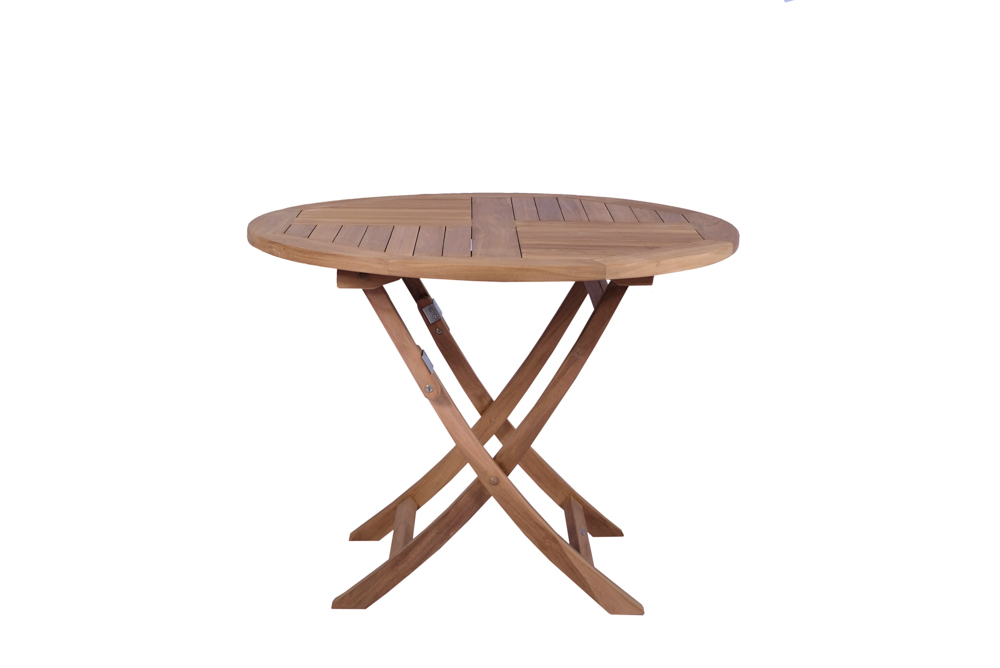 Mesa plegable Naga redonda 100cm
