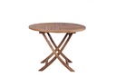 Mesa plegable Naga redonda 100cm