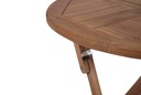 Mesa plegable Naga redonda 80cm