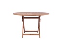 Mesa plegable Naga redonda 120cm