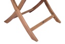 Mesa plegable Naga redonda 120cm