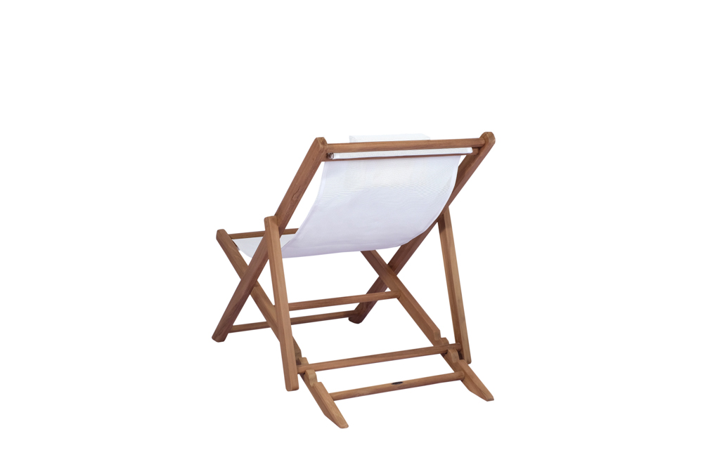 Tumbona relax candon textilene blanco