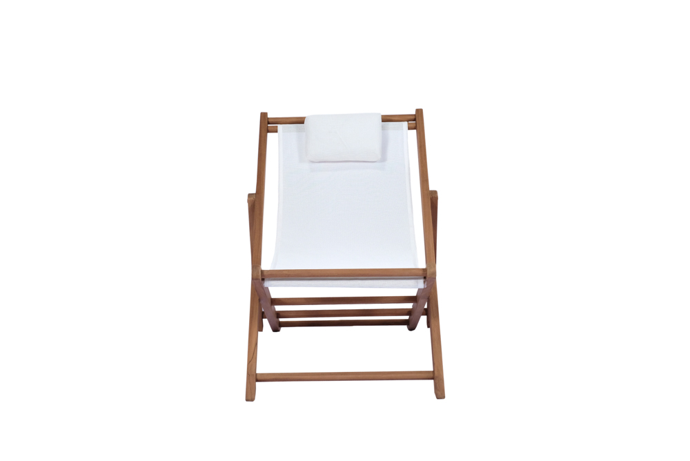 Tumbona relax candon textilene blanco