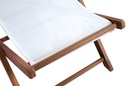 Tumbona relax candon textilene blanco