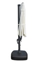 SOMBRILLA KIOTO OCTOGONAL DIAM.350CM PIE LATERAL CON BASE RELLENABLE  150KGS
