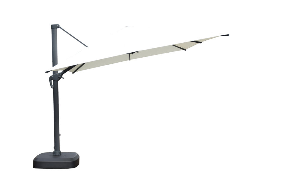 SOMBRILLA KIOTO RECTANG.300X400CM PIE LATERAL CON BASE RELLENABLE  150KGS