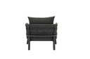 Sofa 1 plaza Anmore alu antracita textil antracita.